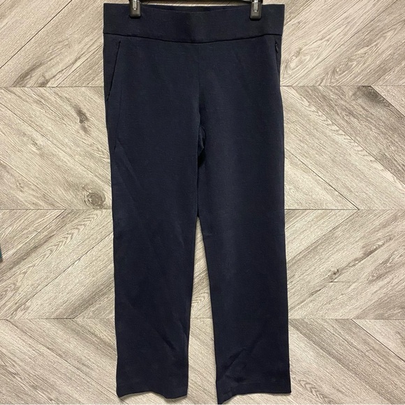 Elie Tahari | Cotton Blend Pantsuit In Navy Classic Set - Picture 12 of 12